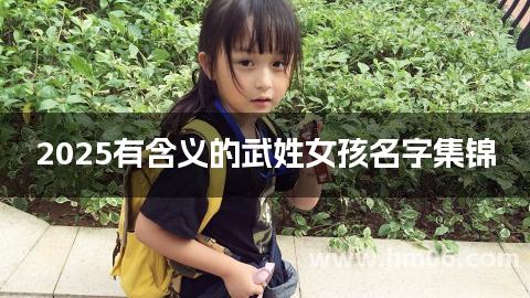 2025有含义的武姓女孩名字集锦