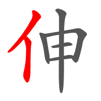 伸